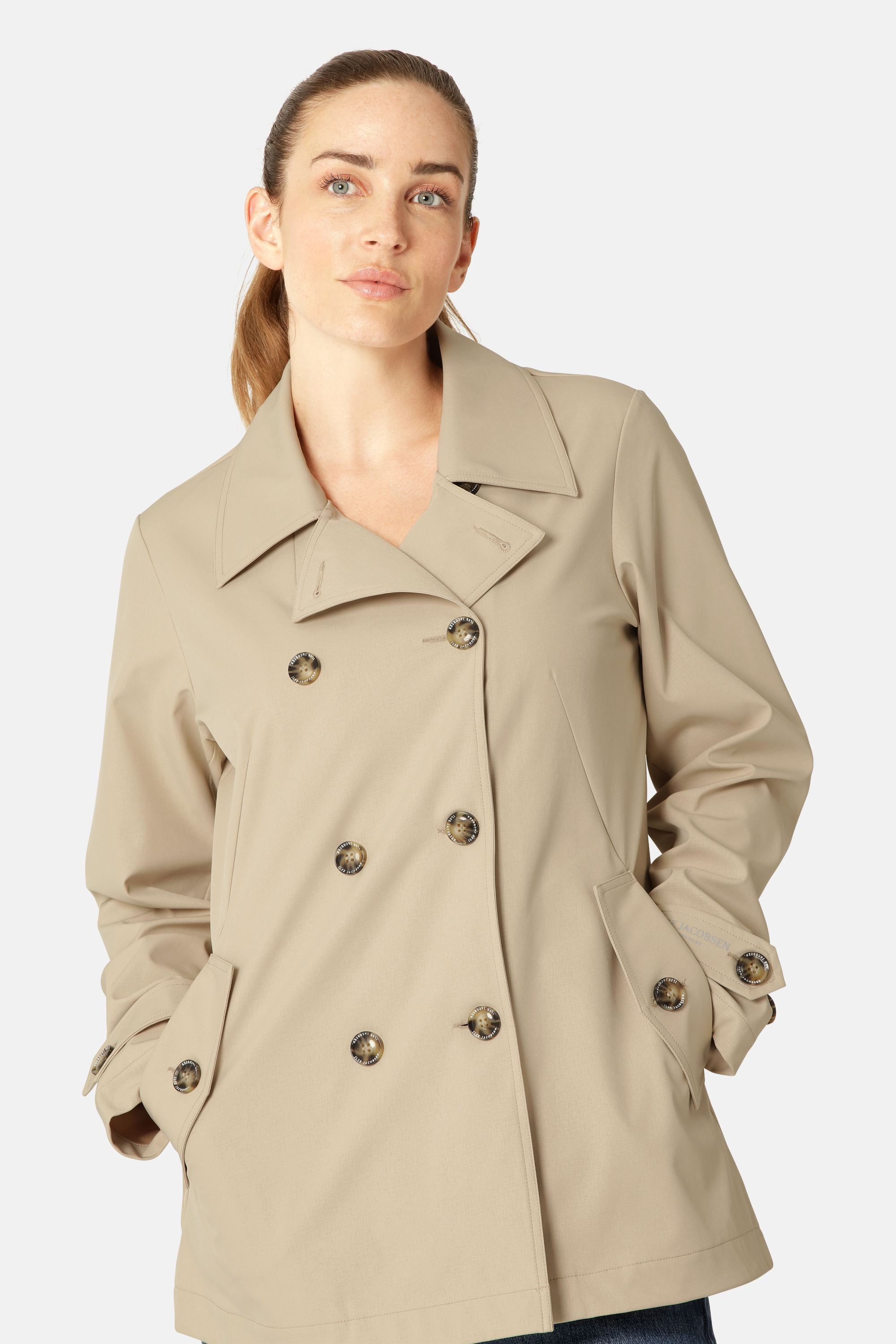 Imperméable Peacoat - White Pepper